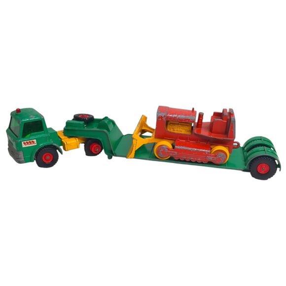 Matchbox Lesney King Size No K-17 Ford Tractor Dyson Low Loader Case Tractor - Picture 1 of 16